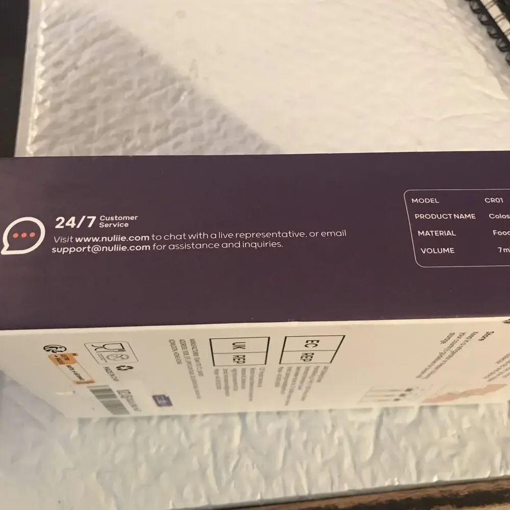 Nuliie Colostrum Collector Kit Breast Milk Collector with Cotton Cloth Wipe